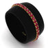 Men's Ruby Studded Wedding Band - Anthony No. 7